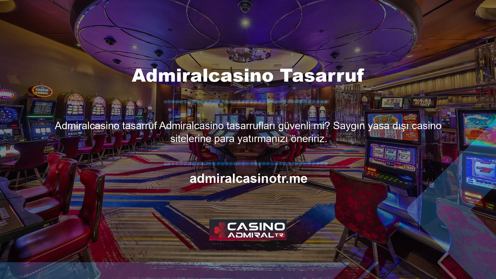 Popüler yasa dışı casino siteleri harcama sorunu yaratmaz